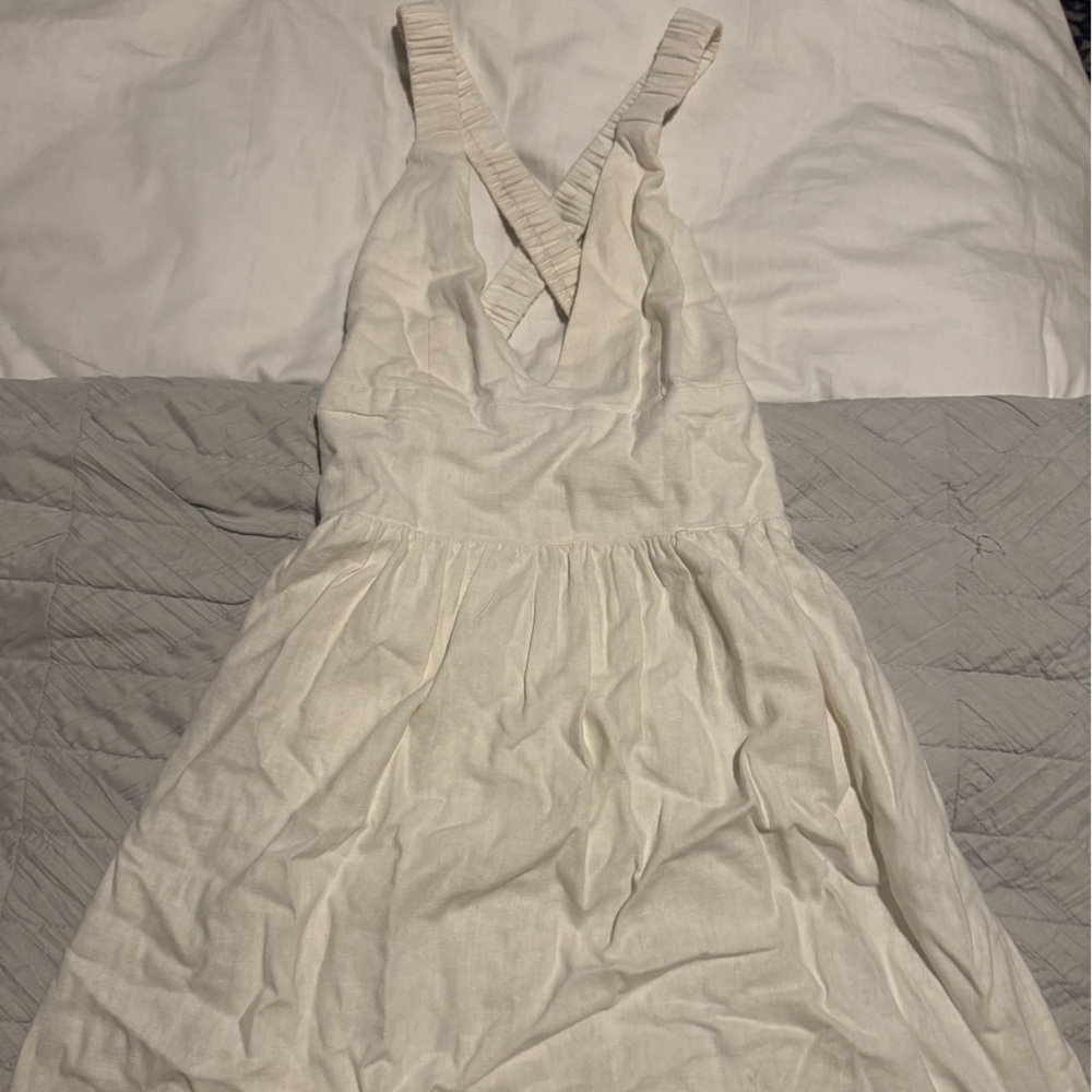 Abercrombie & Fitch Cream Halter Sundress for Brides